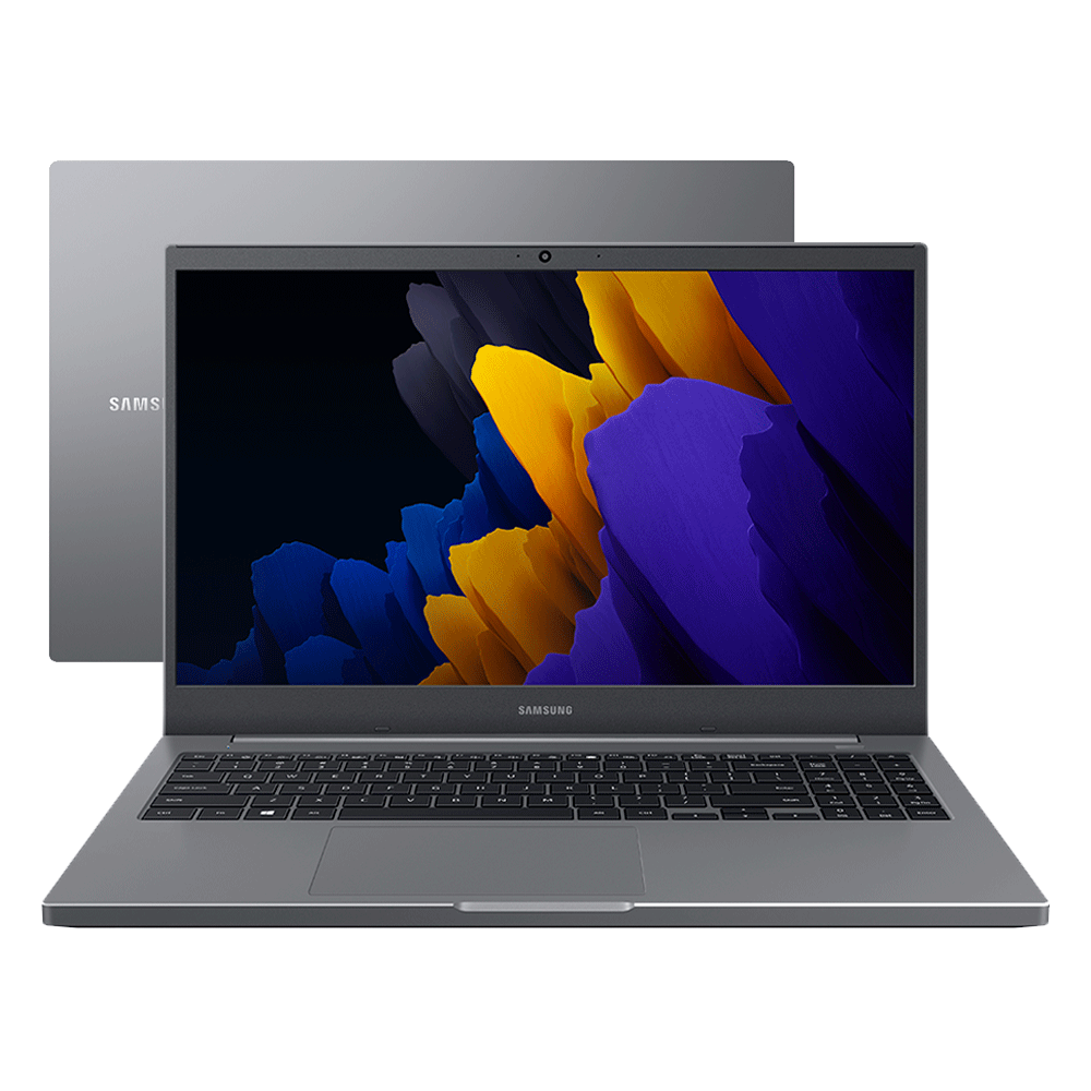 Notebook Samsung Book Intel® Celeron® , Linux, 4GB, 500GB, 15.6'' Full HD LED, NP550XDZ-KO4BR Bivolt Cinza Chumbo Artigo: 571551 - Fujioka Distribuidor
