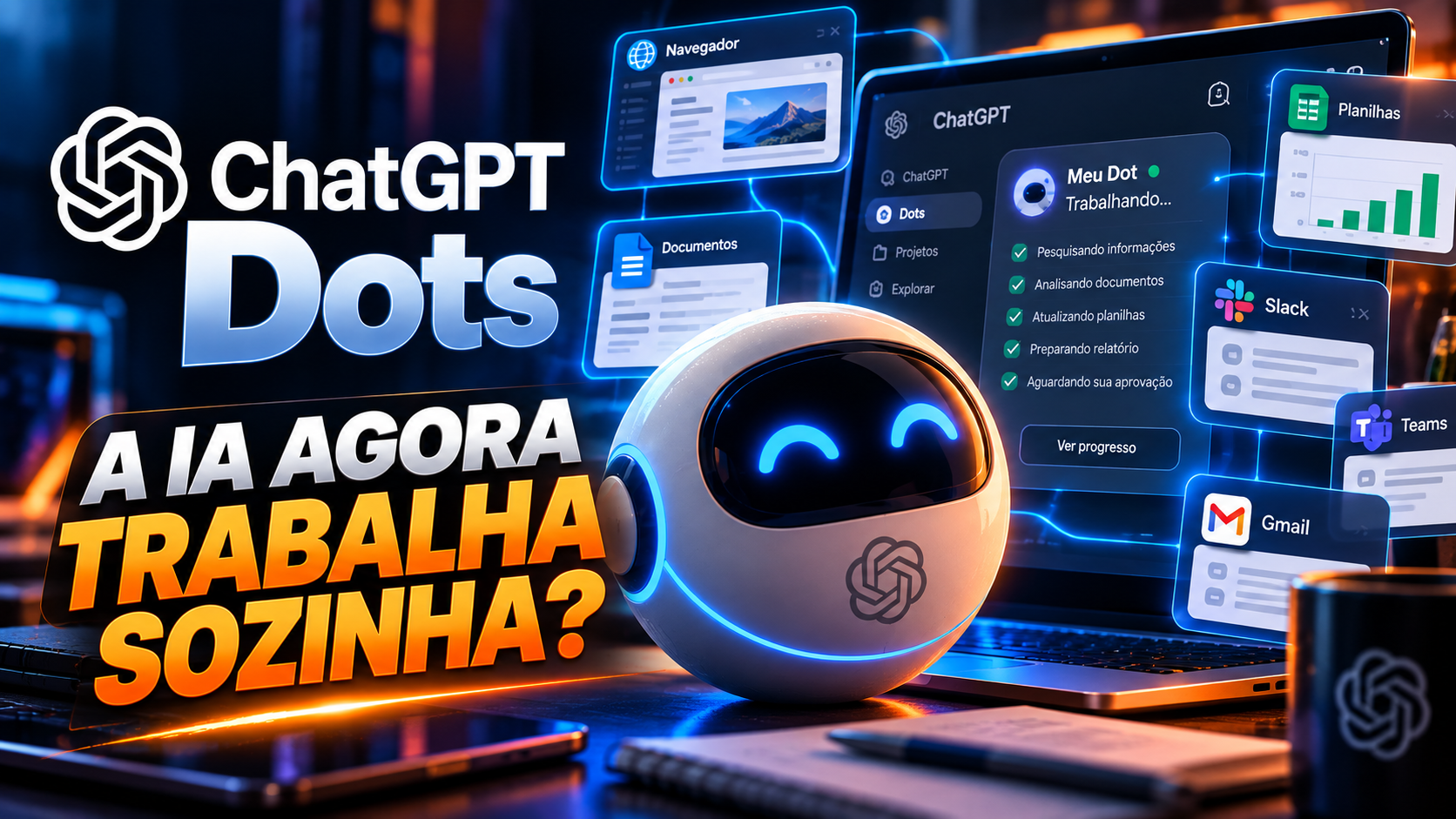 ChatGPT Dots: o que é e como funciona o novo agente de IA da OpenAI